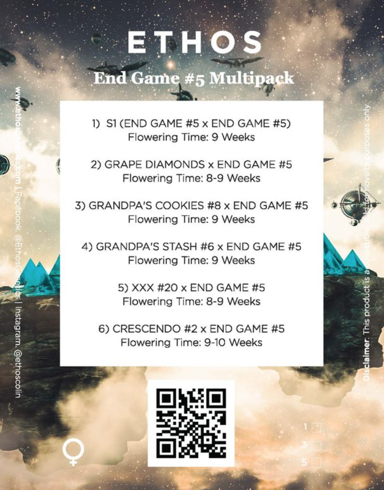 End Game R2 Strain Info / End Game R2 Weed By ETHOS Genetics